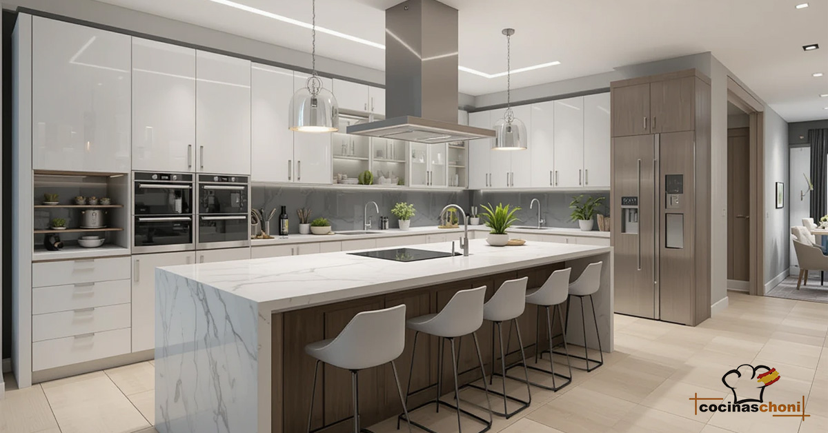 Innovación, Personalización y Excelencia en el Diseño de Cocinas Modernas en Madrid 2025