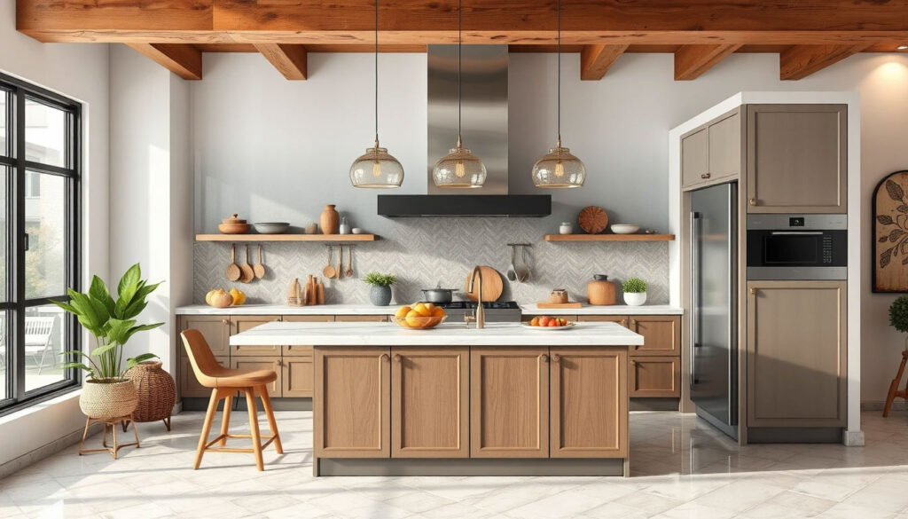 Fusionamos la tradición artesanal con el diseño vanguardista y la última tecnología para crear cocinas a medida