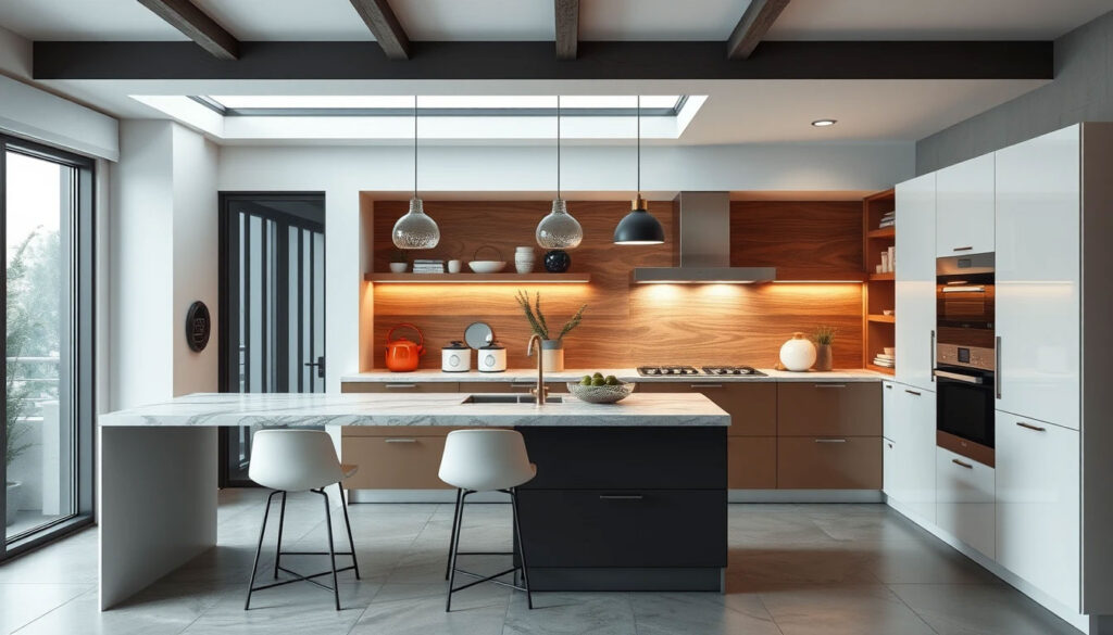 La transformación de hogares a través de la creación de muebles de cocina y cocinas a medida