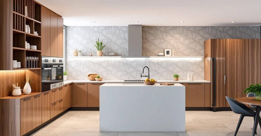 Una cocina que combine funcionalidad diseño de vanguardia y un toque personal